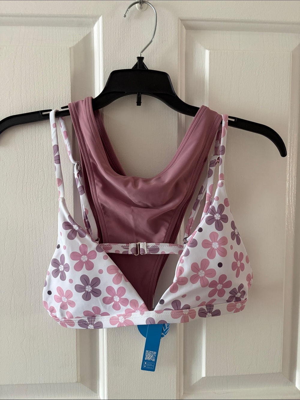 Cupshe Pink Floral Bikini